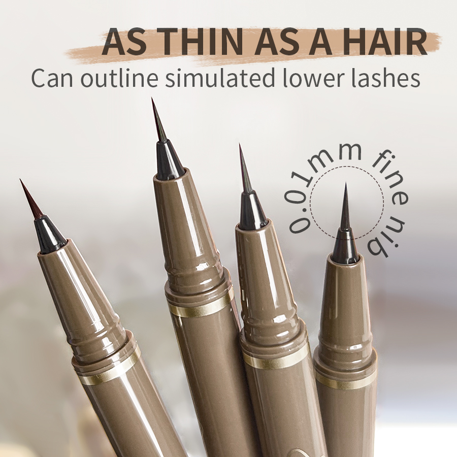 Strapless Bra Backless - Gladde zeer fijne eyeliner-pen Langwerkende, sneldrogende